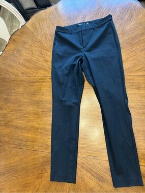 Classic Black Slim Dress Pants